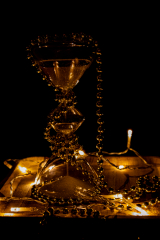 Guirlande de perle et de lumière 1 -Gwen