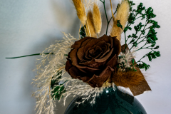 Vase et fleur vert - GR