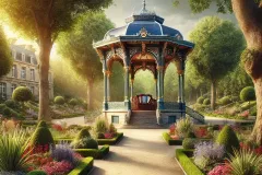 Kiosque dans le jardin du Thabor_GR