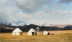 Fin de-journée/Kyrgyzstan - michel bailly