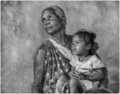 mamie indienne/Indes - michel bailly