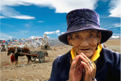 La priere/Tibet- michel bailly