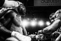 Walter Bantz: The Main Event 5, Championnat de France des Poids Lourds Légers, Siril Makiadi / Hervé Lofidi, Palais des Sports, Llois, après KO de Siril Makiadi, 2018