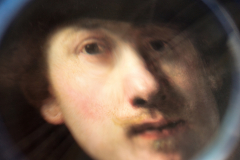 Detail d'Autoportrait d'Rembrandt sous l'eau, Walter